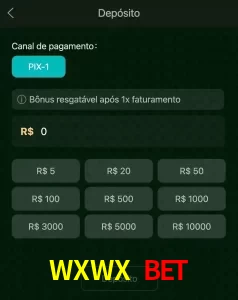 deposits WXWX BET